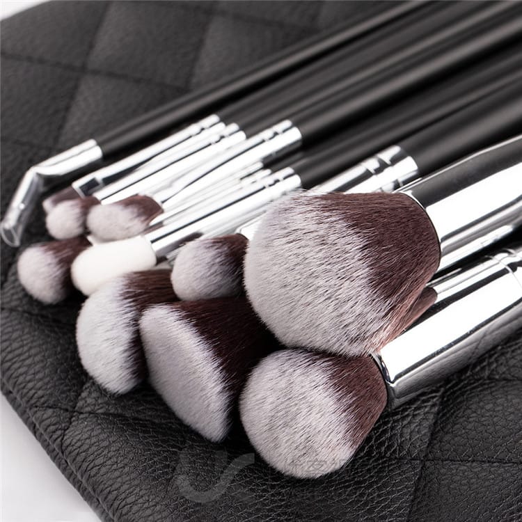 15pcs Pieces Your Own Logo Premium Pro Makeup Brush Set Personalized Makeup Brushes - Image 4