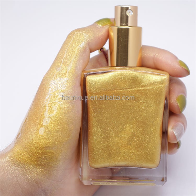 Custom Luxurious Shimmer Multi Purpose Dry Oil for Face Body and Hair Radiant Makeup Highlighter - Image 6