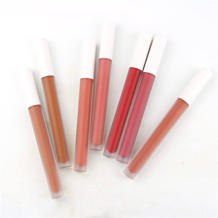 Vegan Liquid Matte Lipstick Private Beauty Cosmetics Lipstick Matte Makeup Lipstick Label Stickers