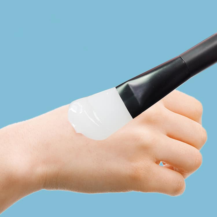 Black Applicator Face Mask Brush Skincare Silicone Face Mask Brush Applicator - Image 2
