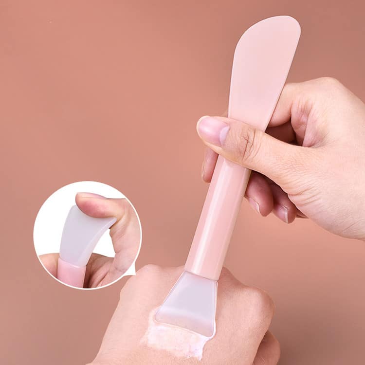 Double Ended Silicon Face Masking Brush Applicator Skin Care Spa Clay Skincare Double Sided Mask Brushes Silicon - Image 6