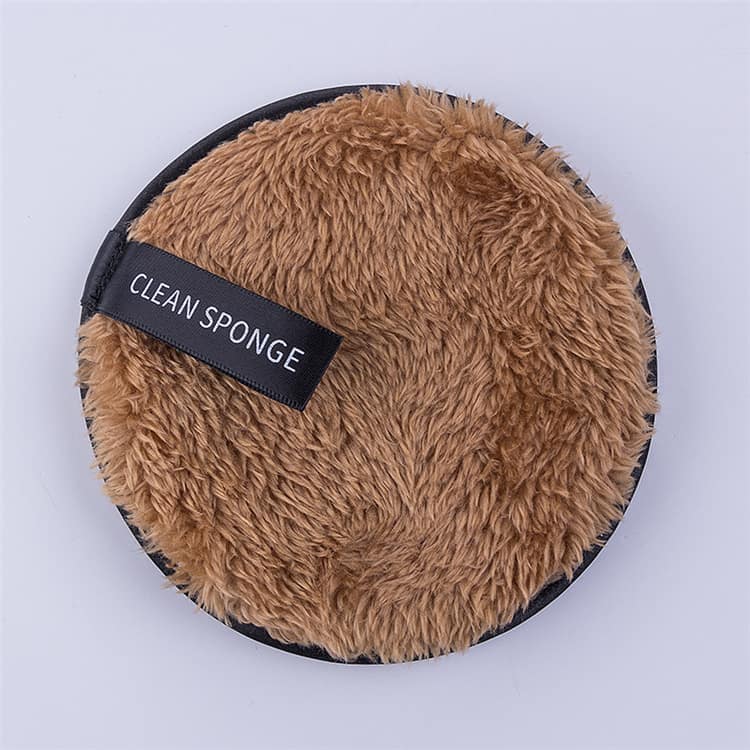 Custom Round Magic Soft Microfiber Facial Face Make up Cleansing Puff Clean Sponges Makeup Remover