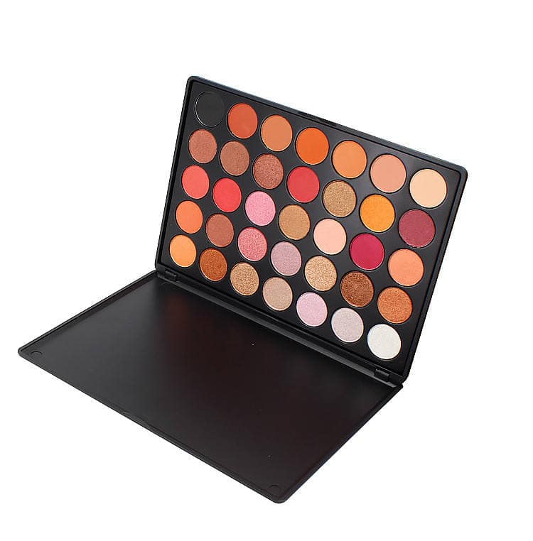 Private Label Custom Cardboard High Pigment Matte Eye Shadow Palette Make Your Own Brand 35 Colors Eyeshadow Palette - Image 3