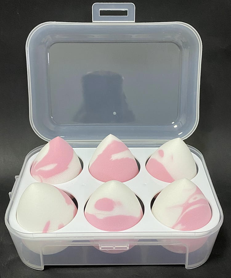 2021 New Arrivals Hot Sell Super Soft Foundation Blending Blender Beauty Sponge Non Latex With Custom Logo - Image 4