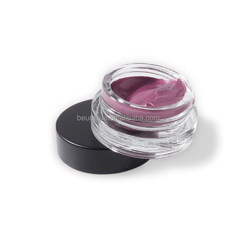Custom Your Own Brand High Pigmented Creamy Shimmer Highlighter Liquid Iridescent Jelly Eye Shadow - Image 2
