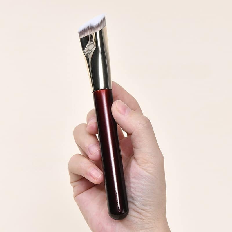 Lilywild Private Label High Density Heart-Shaped Contour Brush Seamless Blending Tool for 3D Face Makeup OEM/ODM Service - Image 6