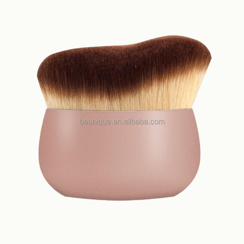 Professional Synthetic Hair Self Tanning Brush for Streak-Free Application Body & Face Use Shaving Brush Compatibility for Glow