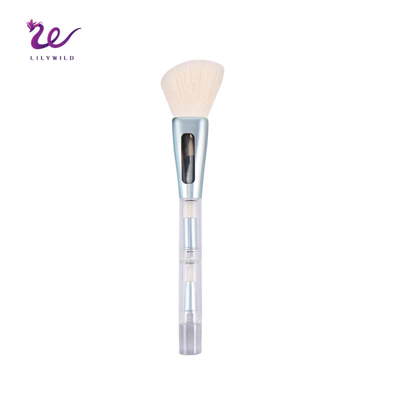 4 in 1 Multifunctional Makeup Brush Single Multi Ended Blush Eyeshadow Highlighter Brush Travel Friendly - Image 4