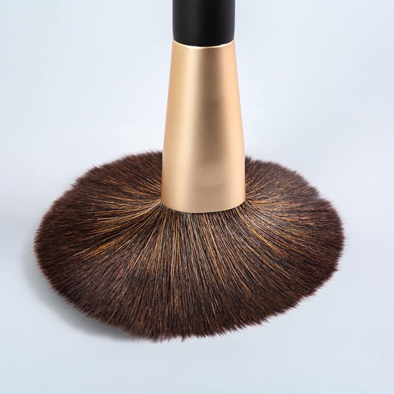 Lilywild Best 12 Pieces Custom Logo Premium Soft Vegan Individual Black Gold Luxury Professional Makeup Brush Set High Quality - Image 5