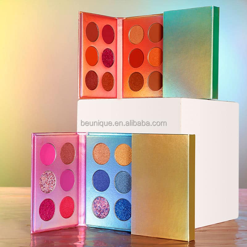 Wholesale 24 Pan Christmas Waterproof High Quality Glitter Eyeshadow Make up Private Label Eye Shadow Palette Custom Logo