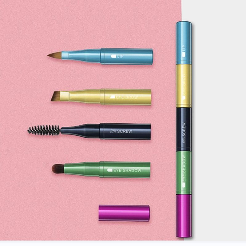 4-in-1 Makeup Brush Set Reusable Eco-Friendly Packaging Cruelty-Free Vegan Hair Free Sample Offer