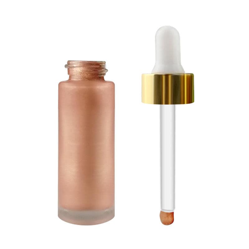 Luminous Body Glow Lotion Oil Shimmer Glitter Liquid Body Face Highlighter Private Label Body Shimmer Oil - Image 3