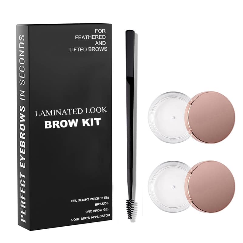 Customized Strong Eye Brow Enhancer Transparent Styling Wax Non Water Needed Brow Soap Gel Vegan Private Label Eyebrow Freeze