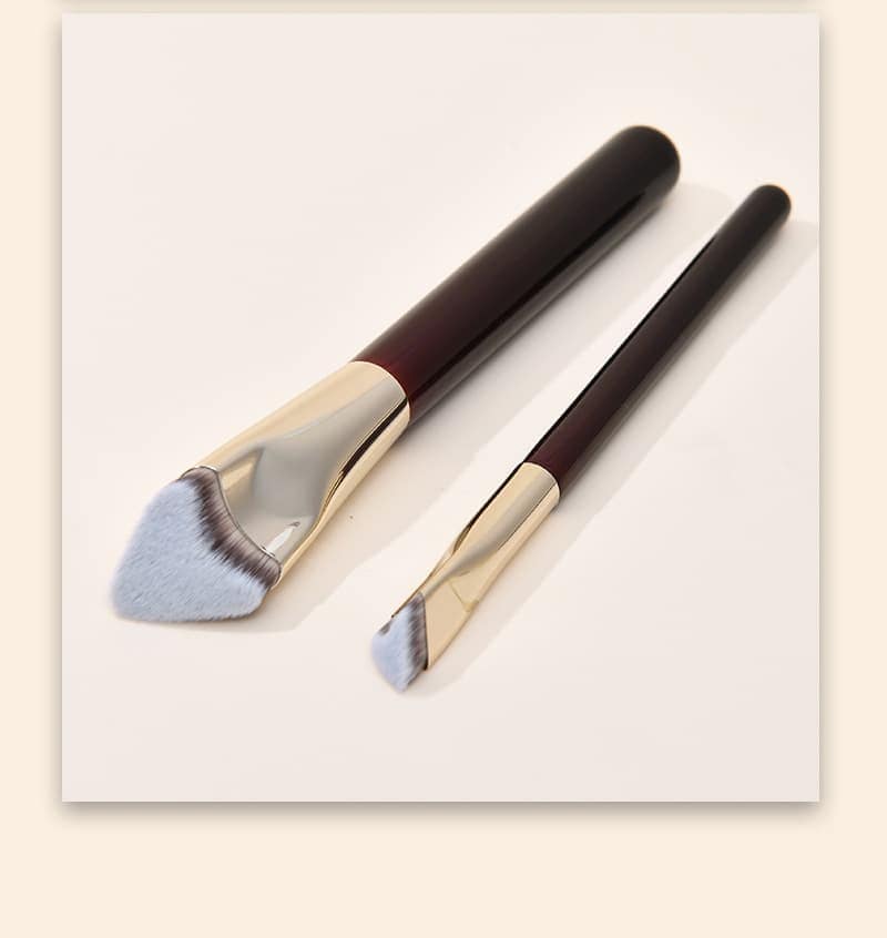 Lilywild Private Label High Density Heart-Shaped Contour Brush Seamless Blending Tool for 3D Face Makeup OEM/ODM Service - Image 2