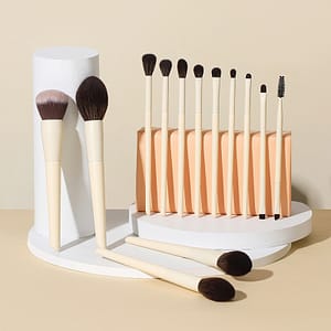 High Quality Makeup Brush Set 13 Pieces Best Selling Wholesale Vegan Luxury Private Label Professional Makeup Brushes with case